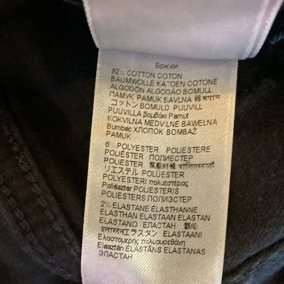 7 for all mankind the slim trouser Dojo bootcut flare jeans black size 28 - Picture 11 of 11